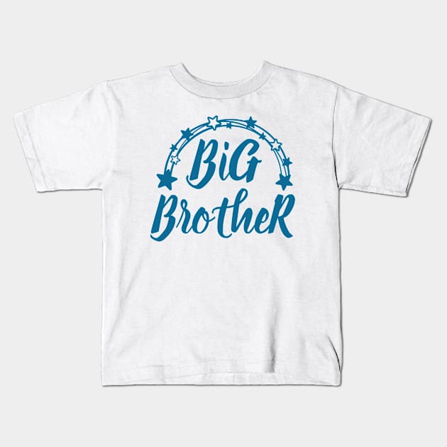 Big Brother Kids T-Shirt by CraftyBeeDesigns